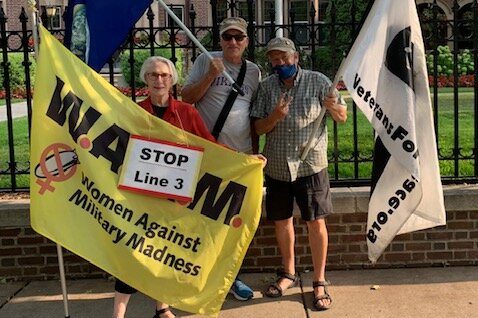 WAMM women protesting against Oil Pipeline 3